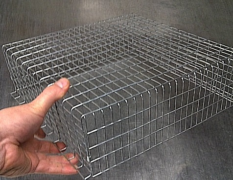 GALVANIZED ROOF VENT COVER 1" x 1" openings