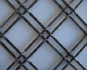 Double Diagonal Bronze Plated