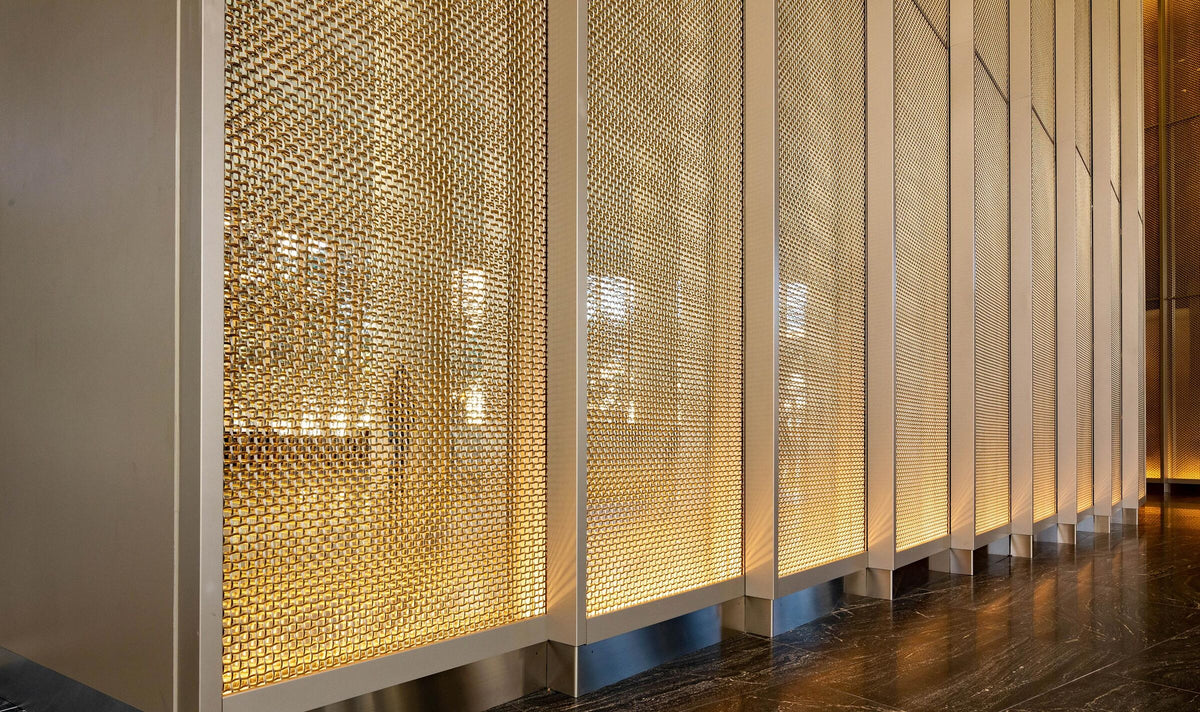 Colorful Mesh Installation Decorative Wire mesh – The Wire Mesh Source